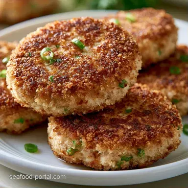 Crispy Tuna Patties in 25 Minutes Recipe Card