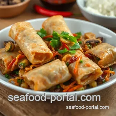 Crispy Vegetable Egg Rolls: A Flavorful Homemade Treat Recipe Card