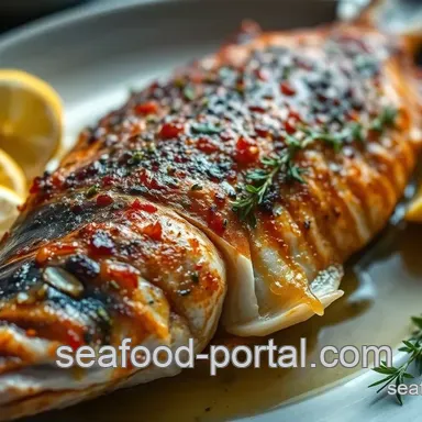 Ultimate Crispy Whole Black Sea Bass Recipe with Zesty Lemon Herb Dressing!