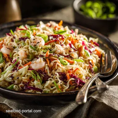 Ramen Noodle Salad Recipe: The Ultimate Crunchy Asian Slaw Recipe Card