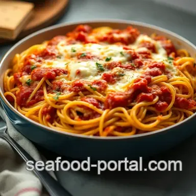 Easy & Cheesy Baked Spaghetti with Cream Cheese: A Family Favorite Recipe Card