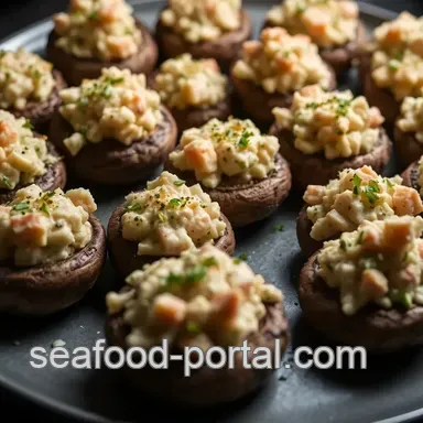 Crab Stuffed Mushrooms: A Deliciously Easy Appetizer! Recipe Card