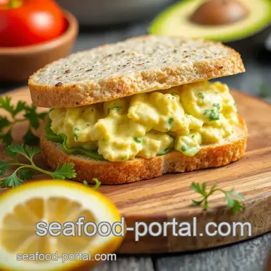 How to Make Creamy Avocado Egg Salad Sandwiches: The Ultimate Comfort Dish Recipe Card