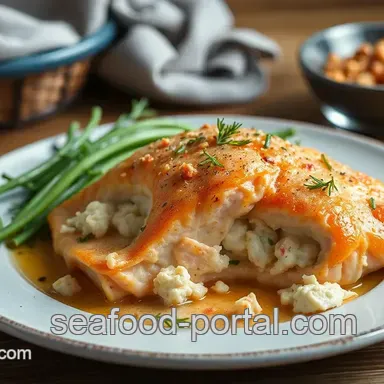 How to Bake Crab Stuffed Salmon with Creamy Filling: An Amazing Delight!