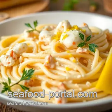 How I Make Creamy Crab Pasta with Lemon Zest: A Delicious Family Favorite Recipe Card