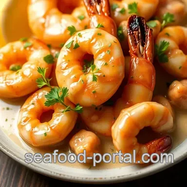 How to Make Sauteed Prawns in Creamy Garlic Sauce: A Delicious Indulgence Recipe Card