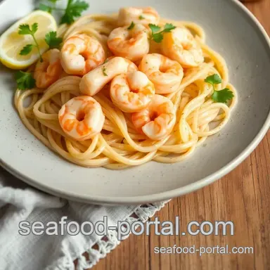 How to Cook Shrimp Pasta in Creamy Garlic Sauce: A Delicious Family Favorite Recipe Card