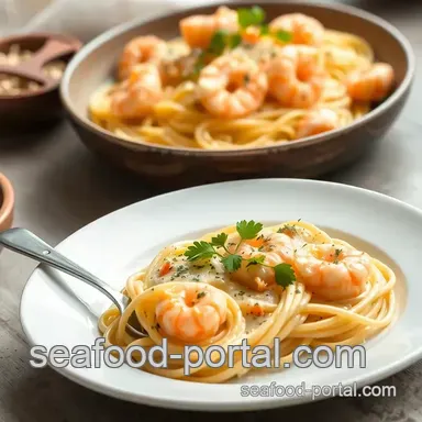 How to Make the Quick Creamy Shrimp Pasta Delight You’ll Love Recipe Card