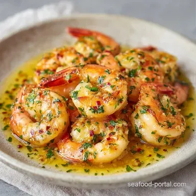 Delicious Garlic Shrimp in 15 Minutes Recipe Card