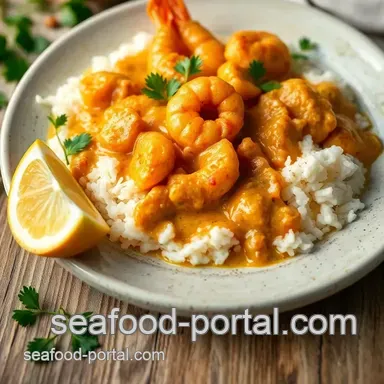My Grandmother's Easy Sautéed Prawn Curry with Creamy Coconut Bliss Recipe Card