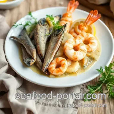 Easy Zesty Sautéed Sardines & Prawns in Lemon Sauce: A Family Favorite Recipe Card