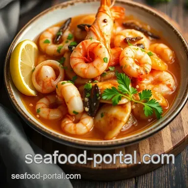 How to Create the Ultimate Quick Squid and Prawn Medley Delight Recipe Card
