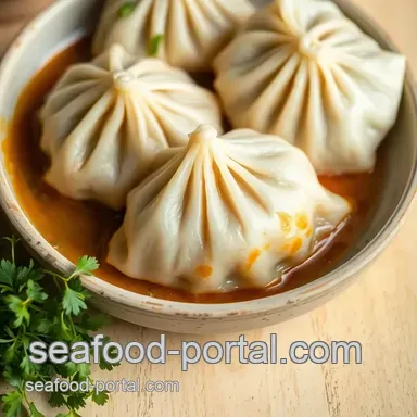 How to Make Delicious Steam Fish Dumplings with Fresh Ingredients Recipe Card