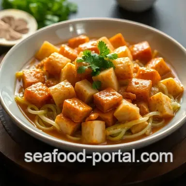 Delightful Fish Salome with Peanut Sauce: A Quick Family Favourite Recipe Card
