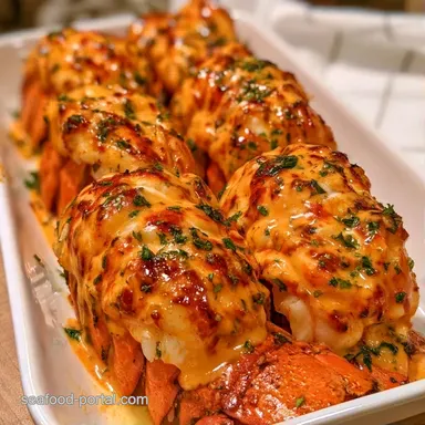 Deviled Lobster Tails in 25 Minutes Recipe Card
