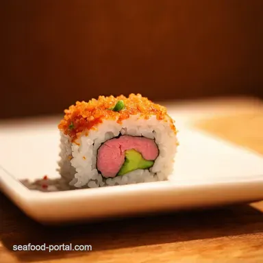 Spicy Tuna Roll Recipe Dynamite at Home Sushi Recipe Card