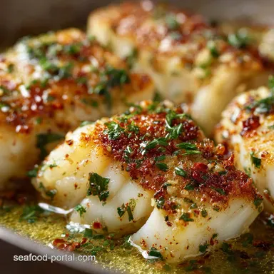 Garlic Butter Cod Recipe: Flaky Baked Fillets in 20 Minutes Recipe Card