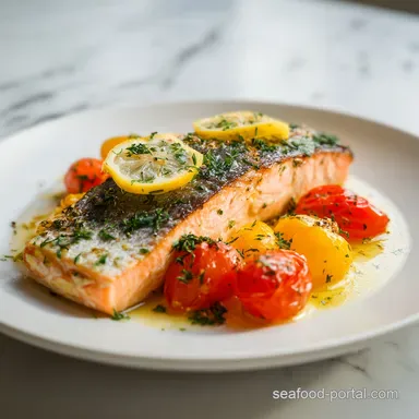 Baked Salmon: Moist and Flaky in 17 Minutes Recipe Card