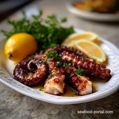 Easy Boiled Octopus Thats Shockingly Tender: Perfectly Tenderized Recipe Card