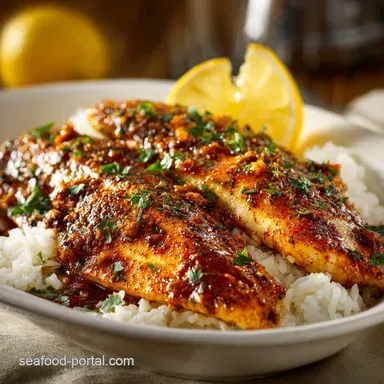 Cajun Baked Catfish Healthy Spicy and Ready in Under 35 Minutes Recipe Card