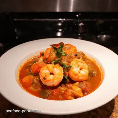Easy Cioppino Seafood Stew A Taste of San Francisco Recipe Card
