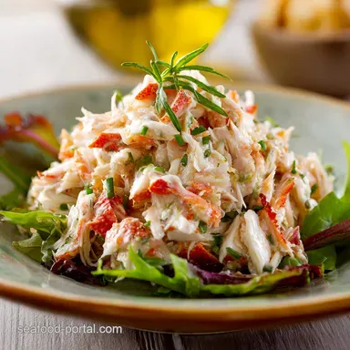 Crab Meat Salad: The Easiest 15-Minute Recipe for Fresh Dungeness Crab