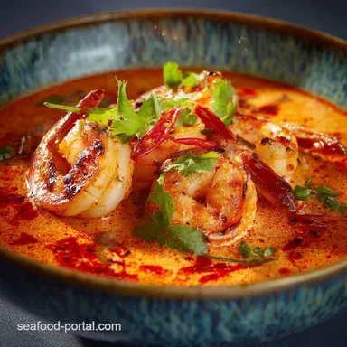 Thai Shrimp Curry: Creamy Red Coconut Recipe Ready in 35 Mins