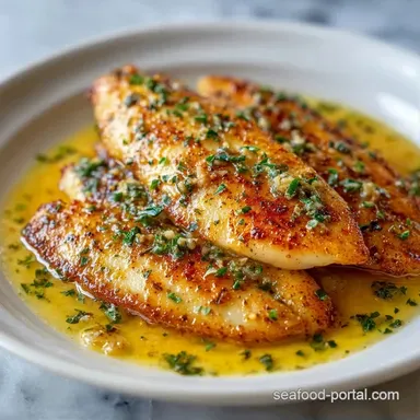 Easy Garlic Herb Tilapia in 20 Minutes Recipe Card