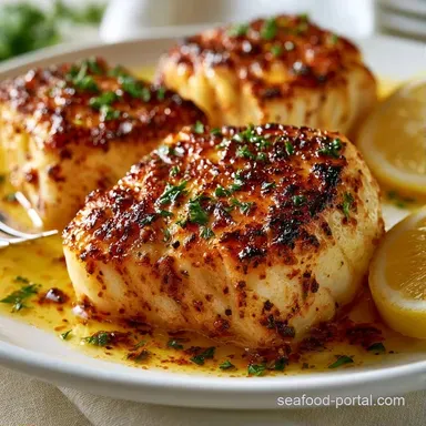 Easy Grilled Cod for 4 Servings Recipe Card