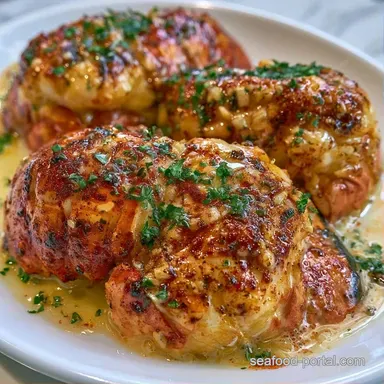 Easy Grilled Lobster Tail in 25 Minutes Recipe Card