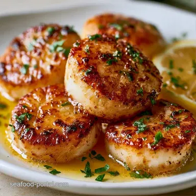 Easy Grilled Scallops in 20 Minutes Recipe Card