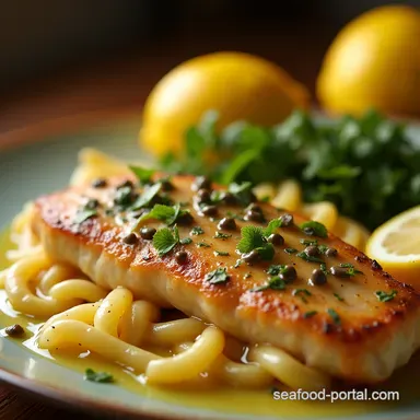 Foolproof Lemon Caper Sauce Recipe in 15 Minutes Piccata Style Recipe Card
