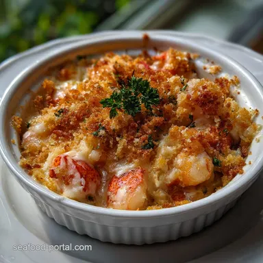 Easy Lobster Casserole: Steakhouse Flavor, Weeknight Ease Recipe Card