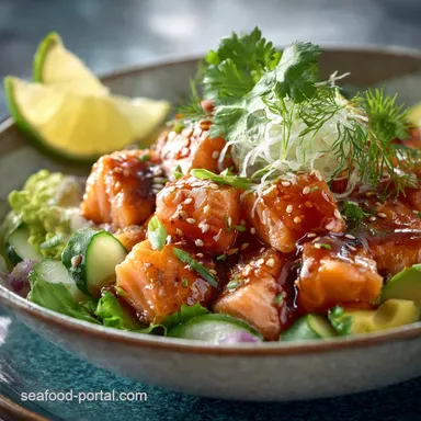 Salmon Poke Bowl Recipe Easy: Fresh Hawaiian-Style Dinner