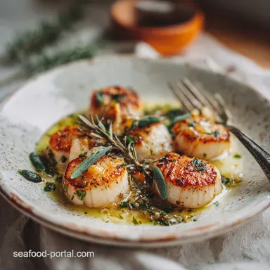 Easy Scallops Provencal Recipe: Pan-Seared in 12 Minutes Recipe Card
