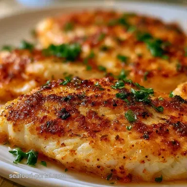 Easy Skillet Tilapia Recipe in 15 Min Recipe Card