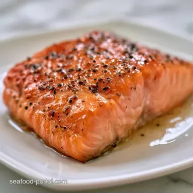 Easy Smoked Salmon Recipe for 4 Servings Recipe Card