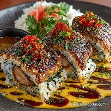 The Ultimate NoRoll Sushi Burritos for Easy Weeknight Meals Recipe Card