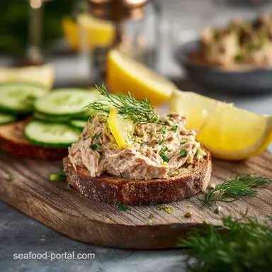 Tuna Dip: The Classic British P&acirc;t&eacute; Ready in 10 Minutes Prep Time