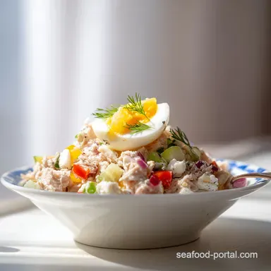 Easy Flavorful Tuna Salad with Egg in 20 Minutes