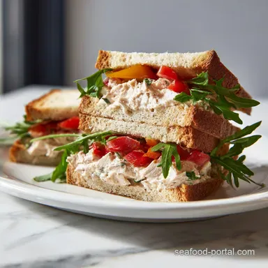 How to Make Easy Tuna Sandwich in 12 Minutes