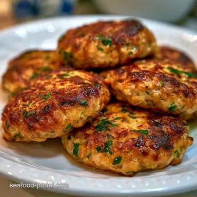 Salmon Patties with Canned Salmon: Crispy Recipe Card
