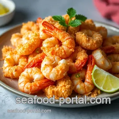 Fantail Shrimp: Crispy Coconut and Panko-Crusted Delights Recipe Card