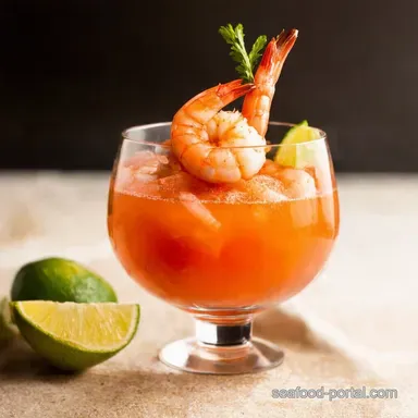 Fiesta in a Glass Easy Mexican Shrimp Cocktail Recipe Recipe Card