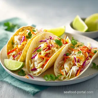 Fish Taco Slaw Recipe in 10 Minutes with Citrusy Cabbage Recipe Card
