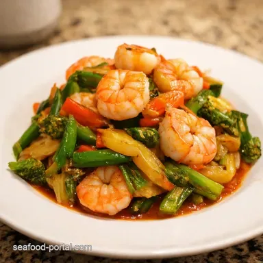BetterThanTakeout Shrimp StirFry So Flavorful Ready in 25 Recipe Card