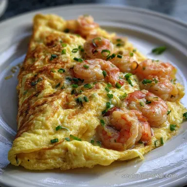 Shrimp Omelette Recipe: Fluffy Elegant for Speedy Suppers Recipe Card