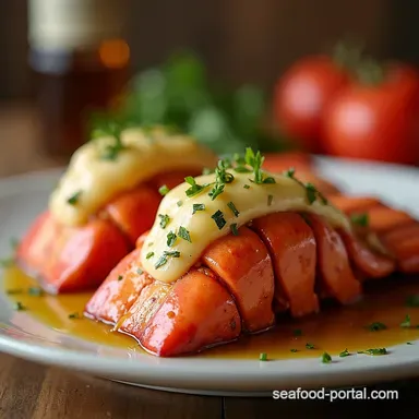 Foolproof Sous Vide Lobster Tails with GarlicHerb Butter Recipe Card