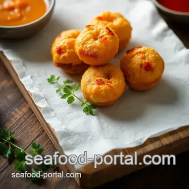 Easy & Flavorful Fried Prawn Rissoles - Crispy Seafood Bites to Impress Recipe Card