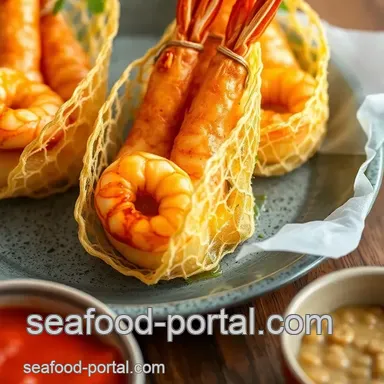 How to Fry Prawns in Delicious Egg Nets: My Grandma's Secret Recipe Recipe Card